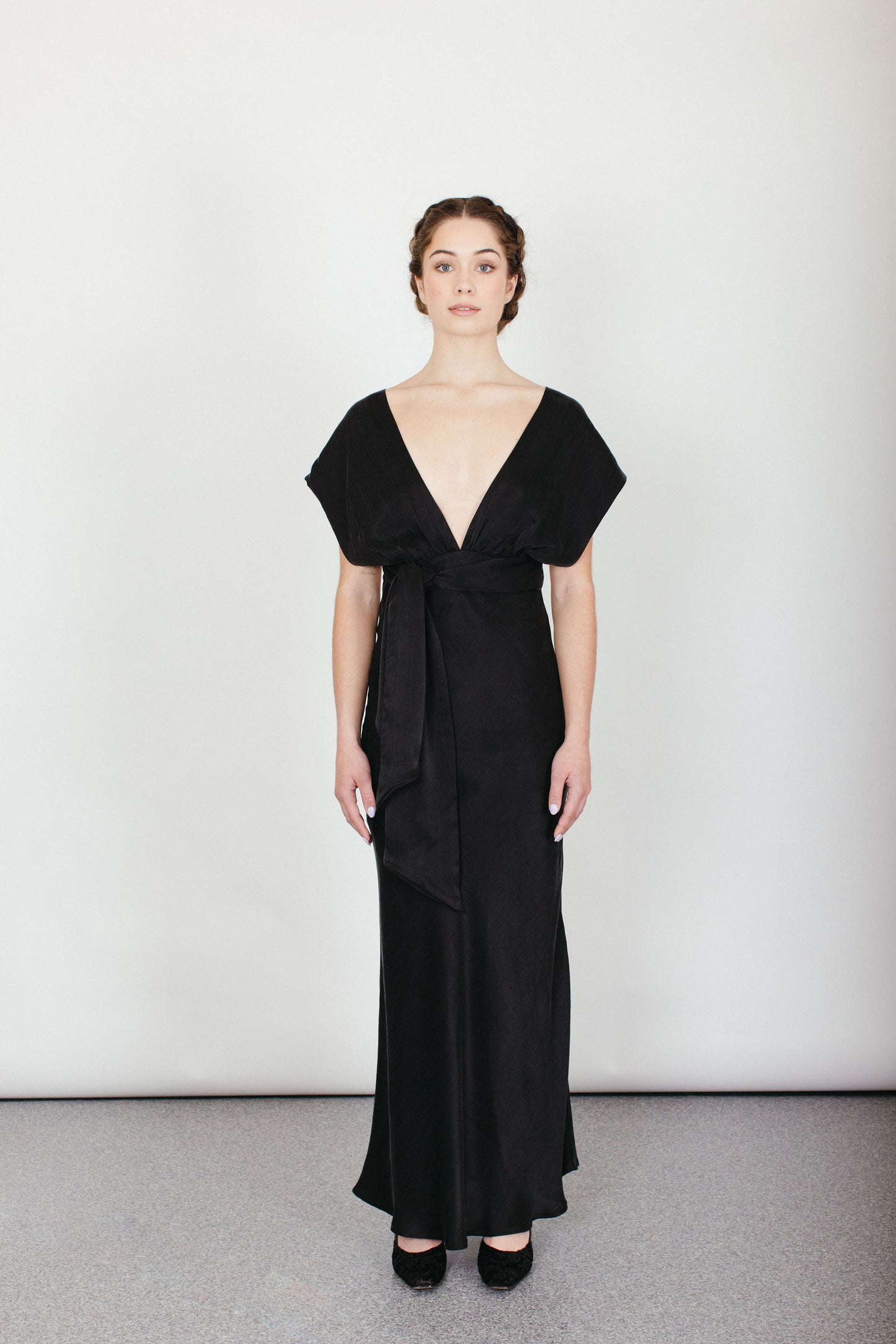 Monet Drape Dress