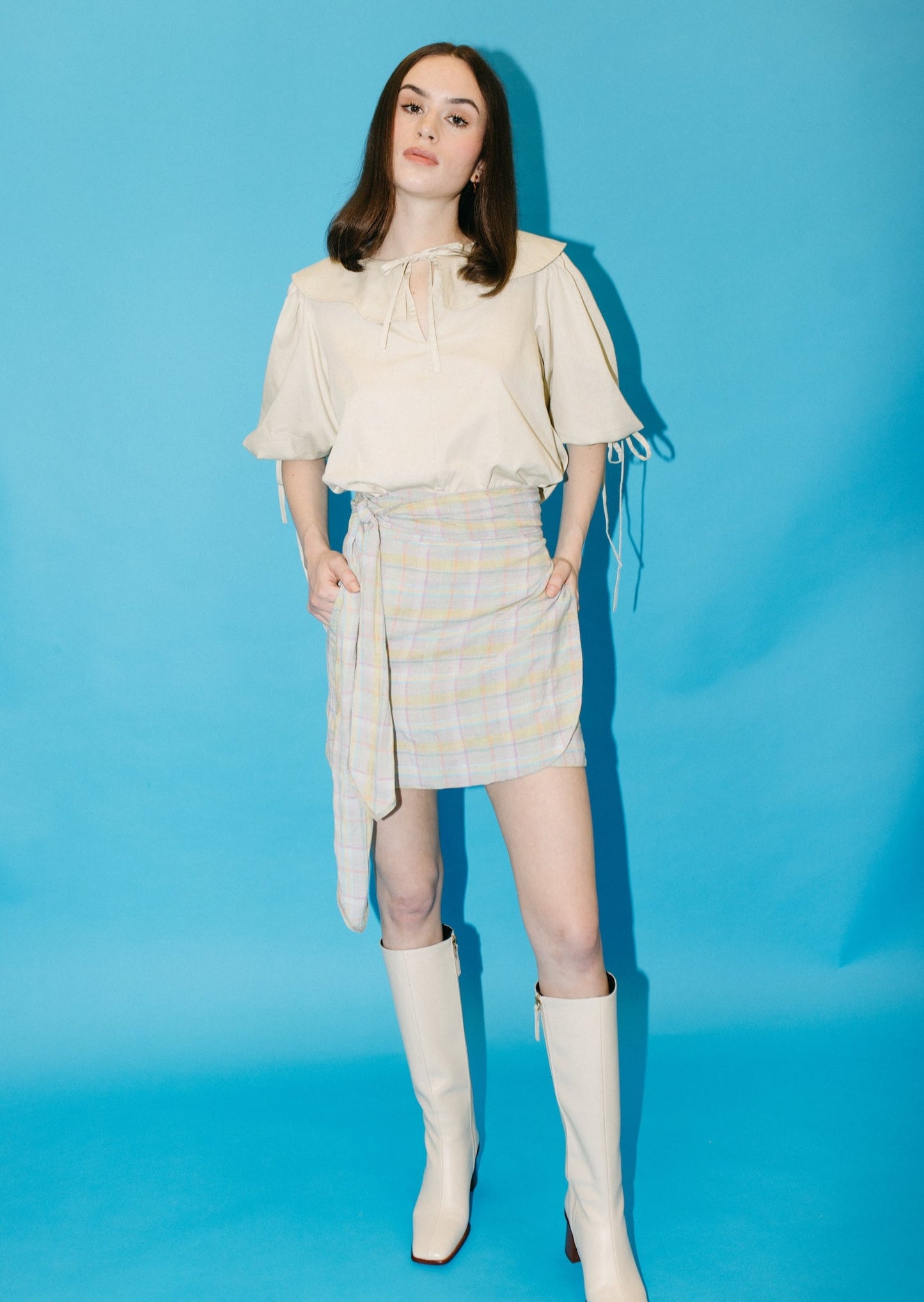 Leslie Blouse - Wheat